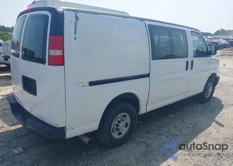 2012 Chevrolet Express 2500 Work Van из США, поврежденный, VIN 1GCWGFCA6C1194707